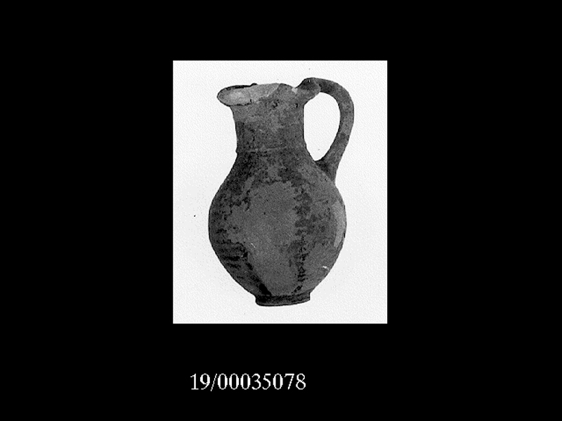 oinochoe - officina locale (SECOLI/ VII a.C)