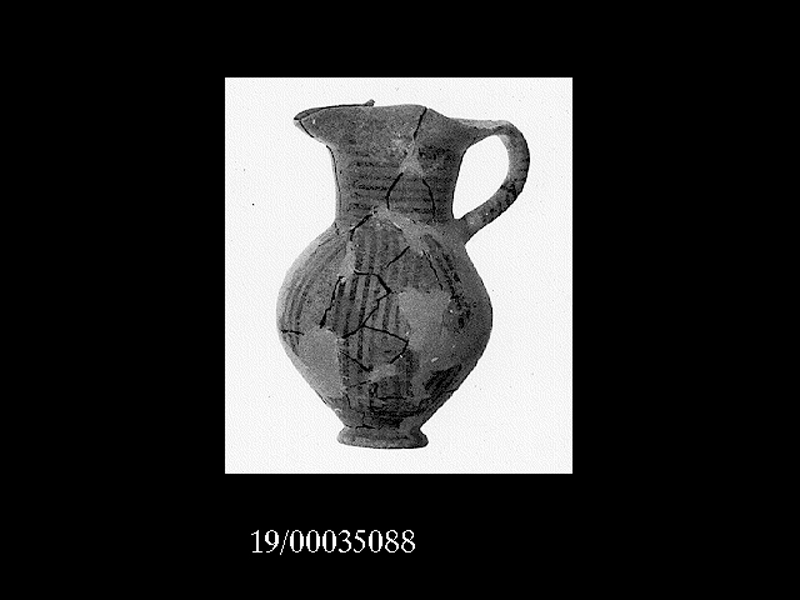 oinochoe - officina locale (SECOLI/ VII a.C)