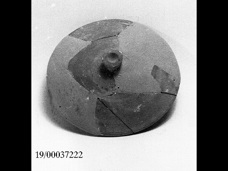 coperchio - produzione locale (seconda metà SECOLI/ IV a.C)