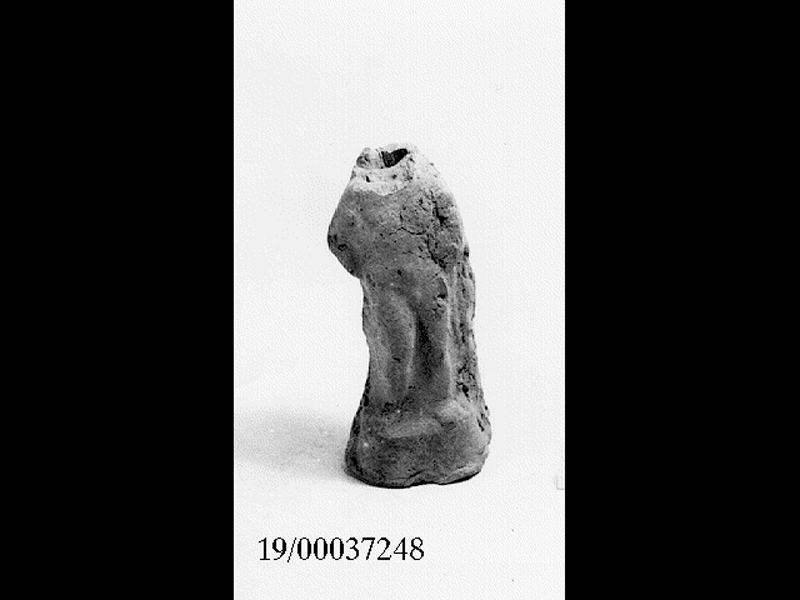 Storia/ personaggio maschile (statuetta) (seconda metà SECOLI/ IV a.C)