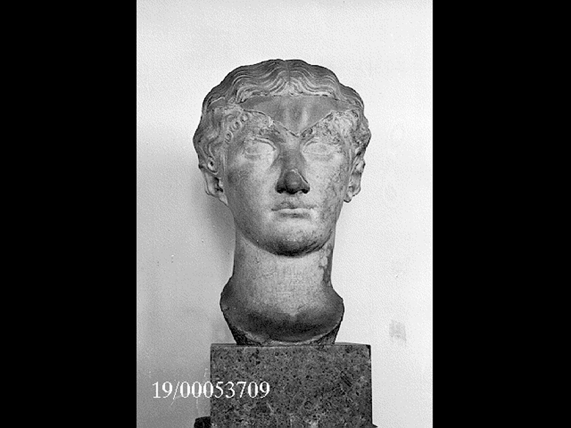 Storia/ personaggio/ Antonia Minore (testa- ritratto) (SECOLI/ I)