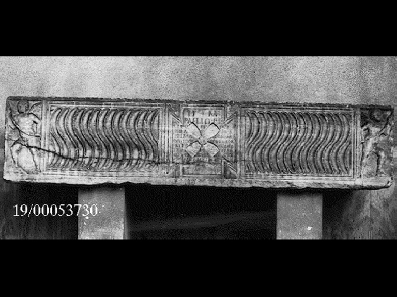 cassa di sarcofago (SECOLI/ III)