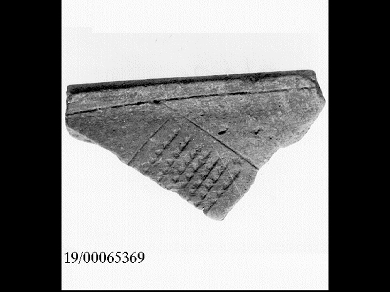 ciotola/ orlo - cultura elima (SECOLI/ VI a.C)