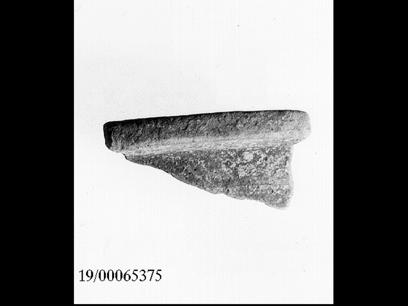 ciotola/ orlo - cultura elima (SECOLI/ VI a.C)