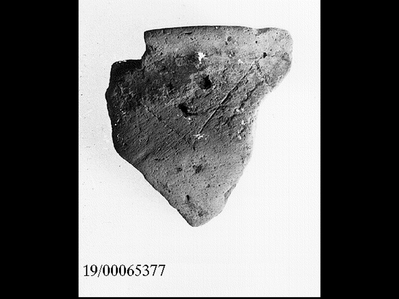 ciotola carenata/ orlo - cultura elima (SECOLI/ VI a.C)