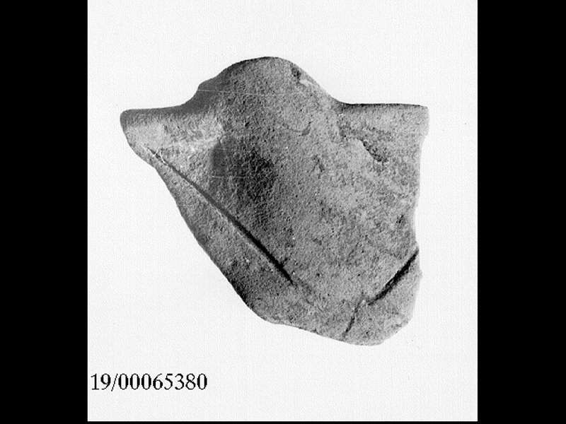 ciotola carenata/ orlo - cultura elima (SECOLI/ VI a.C)