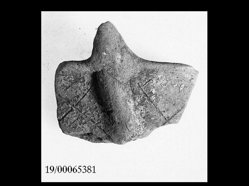 ciotola/ orlo - cultura elima (SECOLI/ VI a.C)