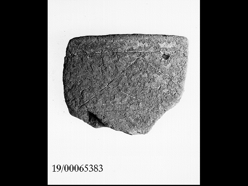 ciotola carenata/ orlo - cultura elima (SECOLI/ VI a.C)