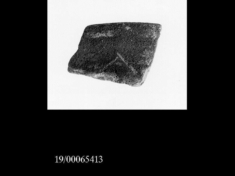 ciotola/ orlo - cultura elima (SECOLI/ VI a.C)