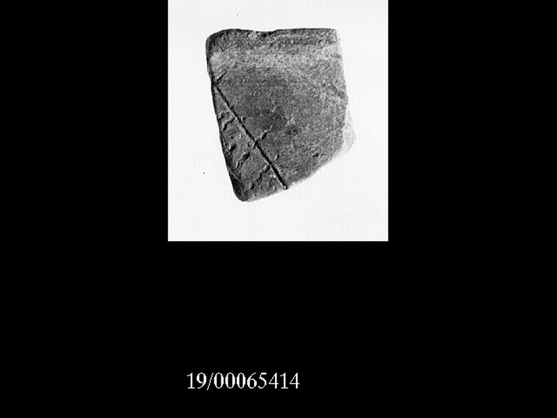 ciotola/ orlo - cultura elima (SECOLI/ VI a.C)