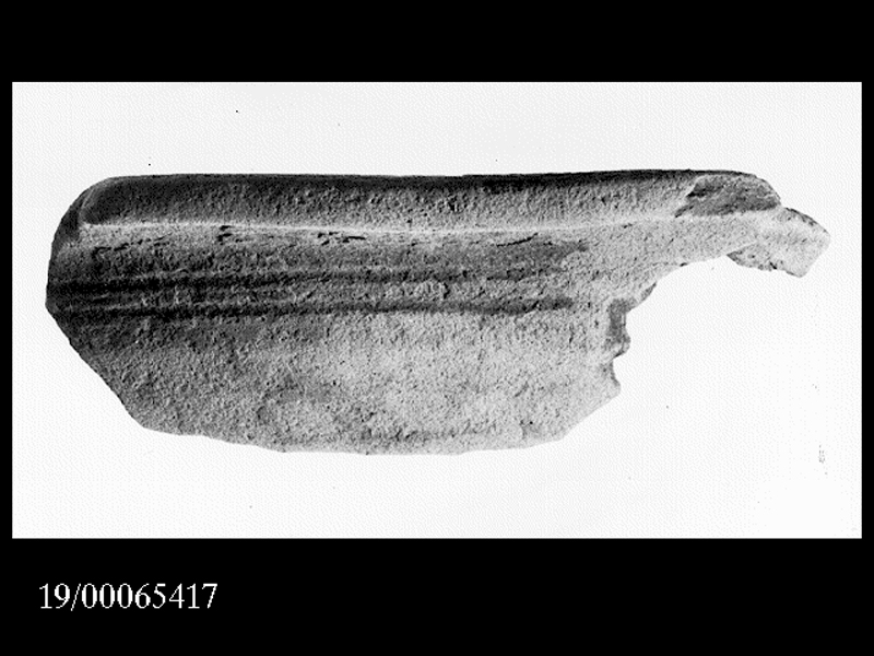 ciotola carenata/ orlo - cultura elima (SECOLI/ VI a.C)