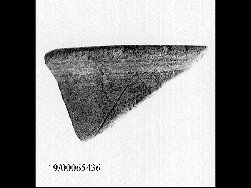 ciotola/ orlo - cultura elima (SECOLI/ VI a.C)