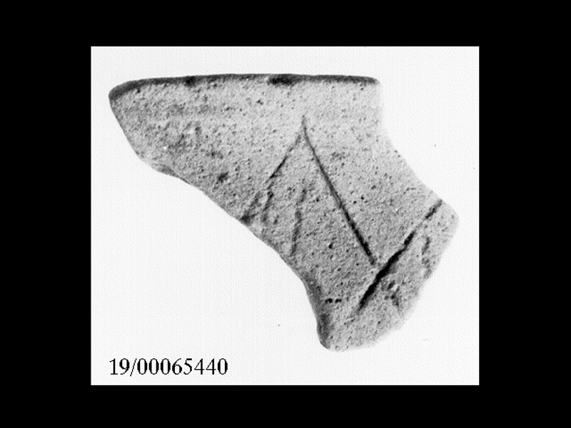 ciotola carenata/ orlo - cultura elima (SECOLI/ VI a.C)