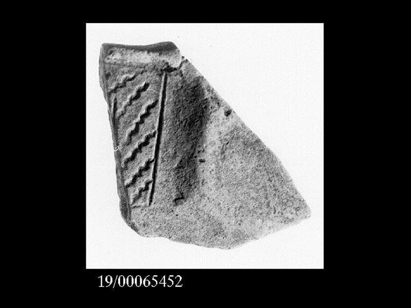 ciotola carenata/ orlo - cultura elima (SECOLI/ VI a.C)