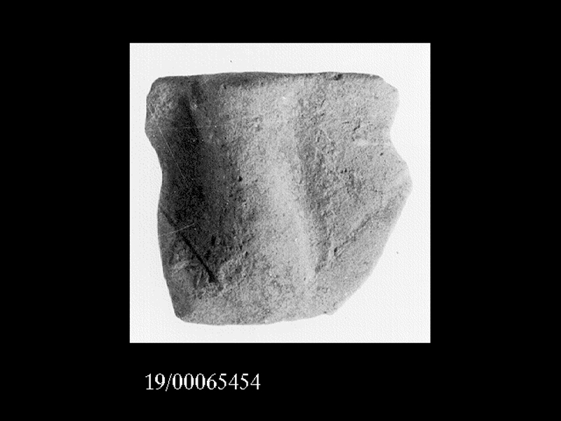 ciotola carenata/ orlo - cultura elima (SECOLI/ VI a.C)