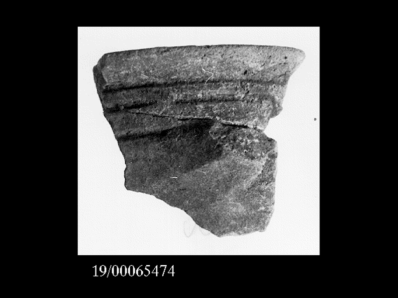 ciotola/ orlo - cultura elima (SECOLI/ VI a.C)