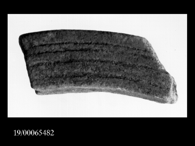 ciotola/ orlo - cultura elima (SECOLI/ VI a.C)