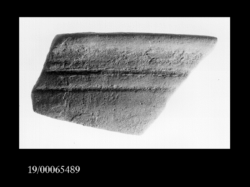 ciotola carenata/ orlo - cultura elima (SECOLI/ VI a.C)