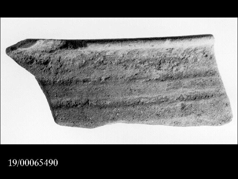 ciotola/ orlo - cultura elima (SECOLI/ VI a.C)