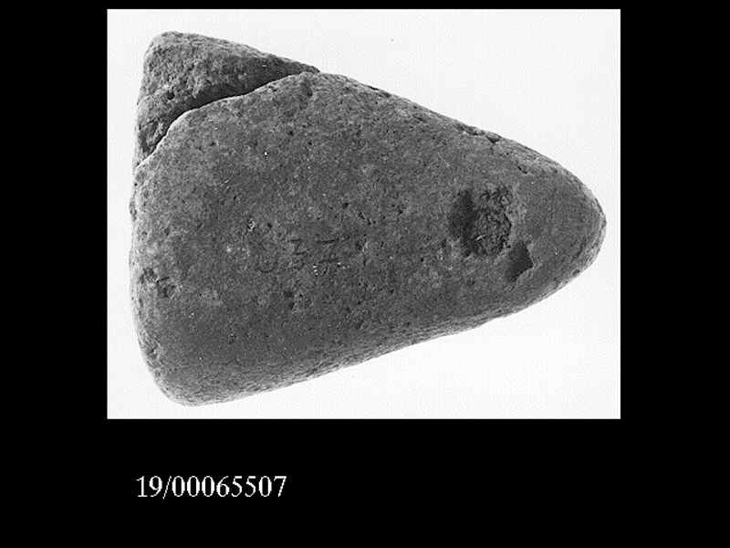 peso da telaio - cultura elima (SECOLI/ VI a.C)