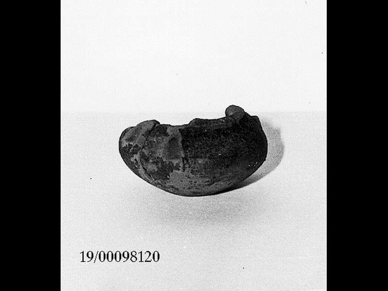 vasetto miniaturistico - officina locale (fine SECOLI/ IV a.C)