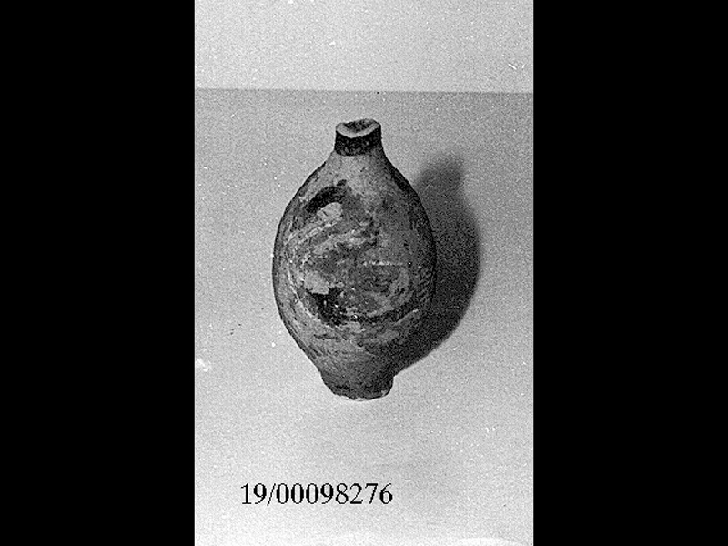 lekythos miniaturistica - officina locale (fine SECOLI/ IV a.C)