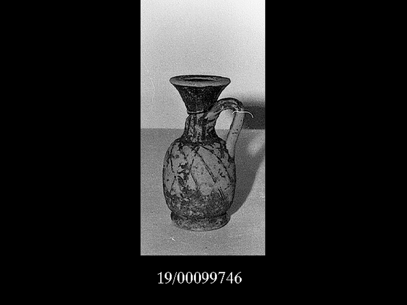 lekythos miniaturistica - officina locale (SECOLI/ IV a.C)