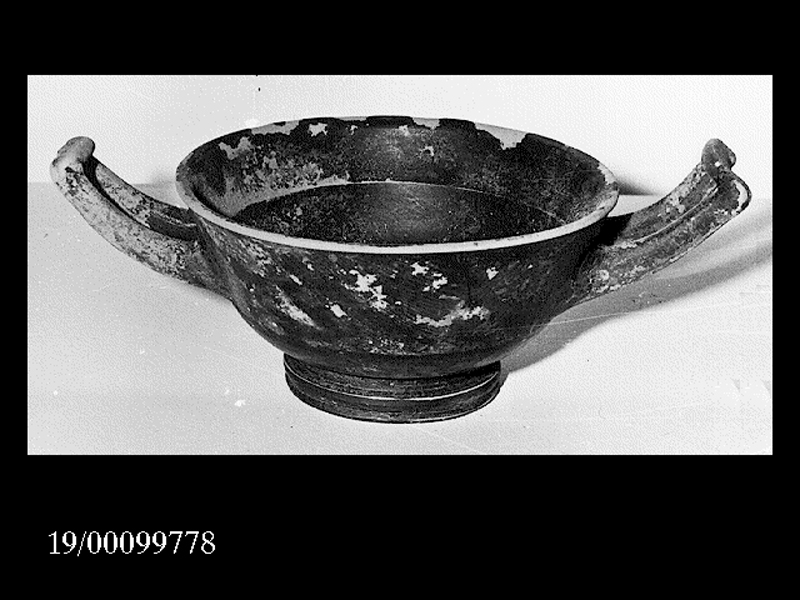 coppa - officina locale (SECOLI/ IV a.C)