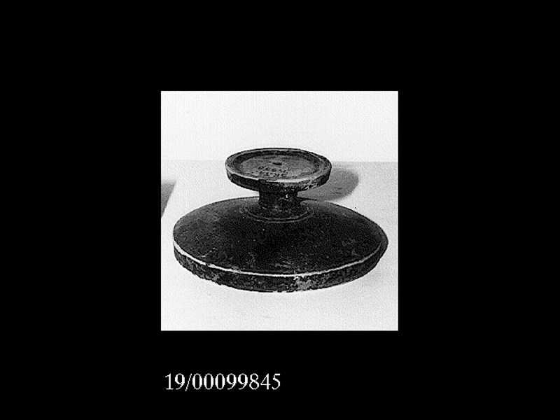 coperchio - officina locale (SECOLI/ IV a.C)