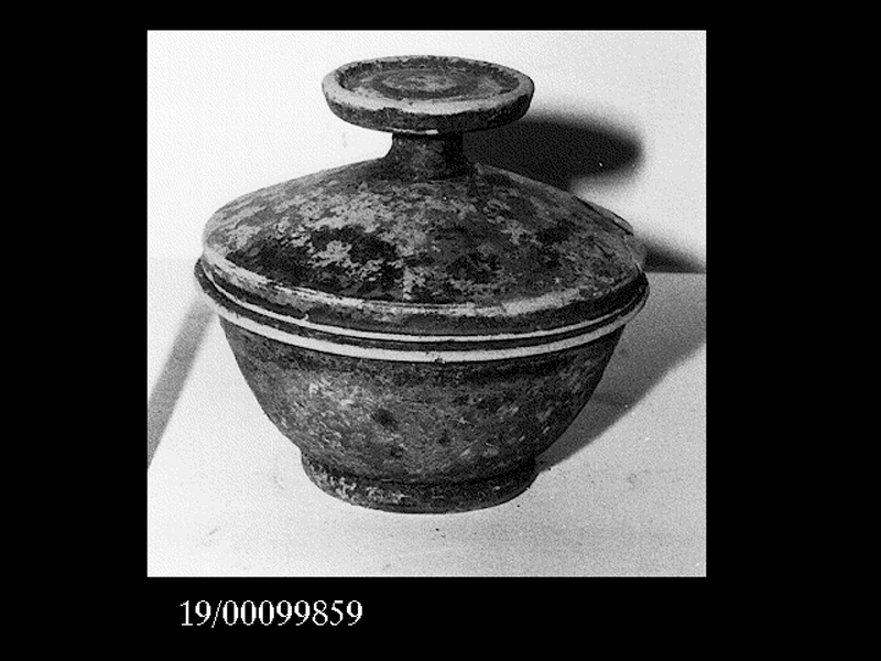 pisside - officina locale (SECOLI/ IV a.C)