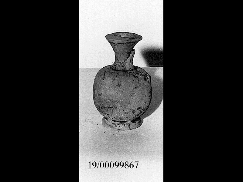 lekythos miniaturistica - officina locale (SECOLI/ IV a.C)