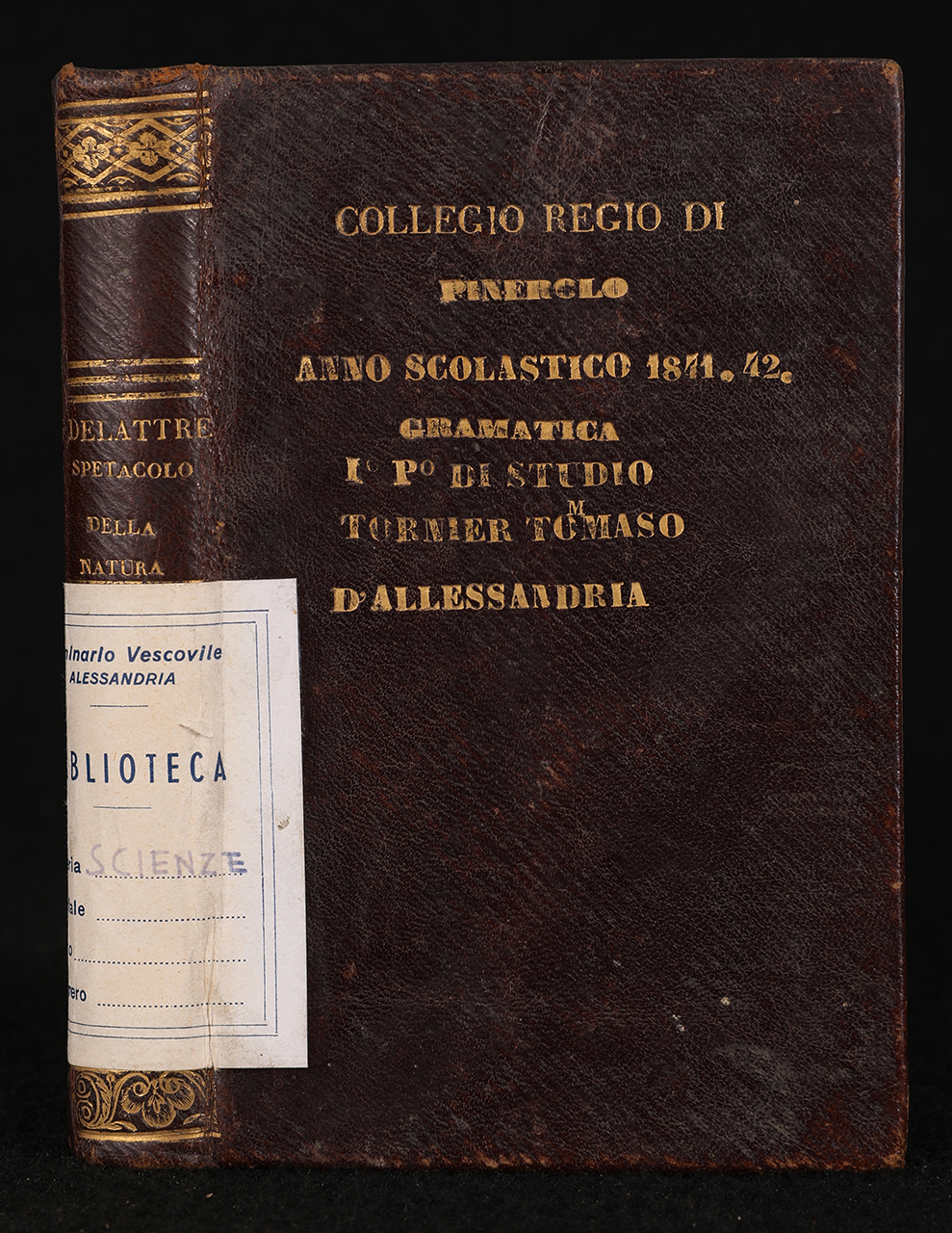 legatura piena, opera isolata - ambito italiano (secondo quarto XIX)
