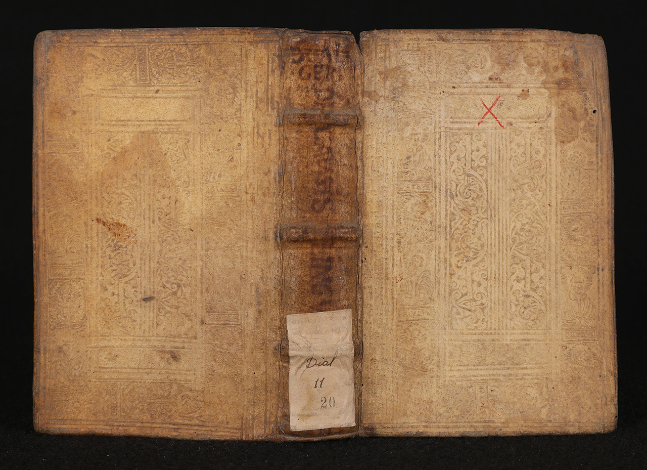 legatura piena, opera isolata - ambito svizzero (ultimo quarto XVI)