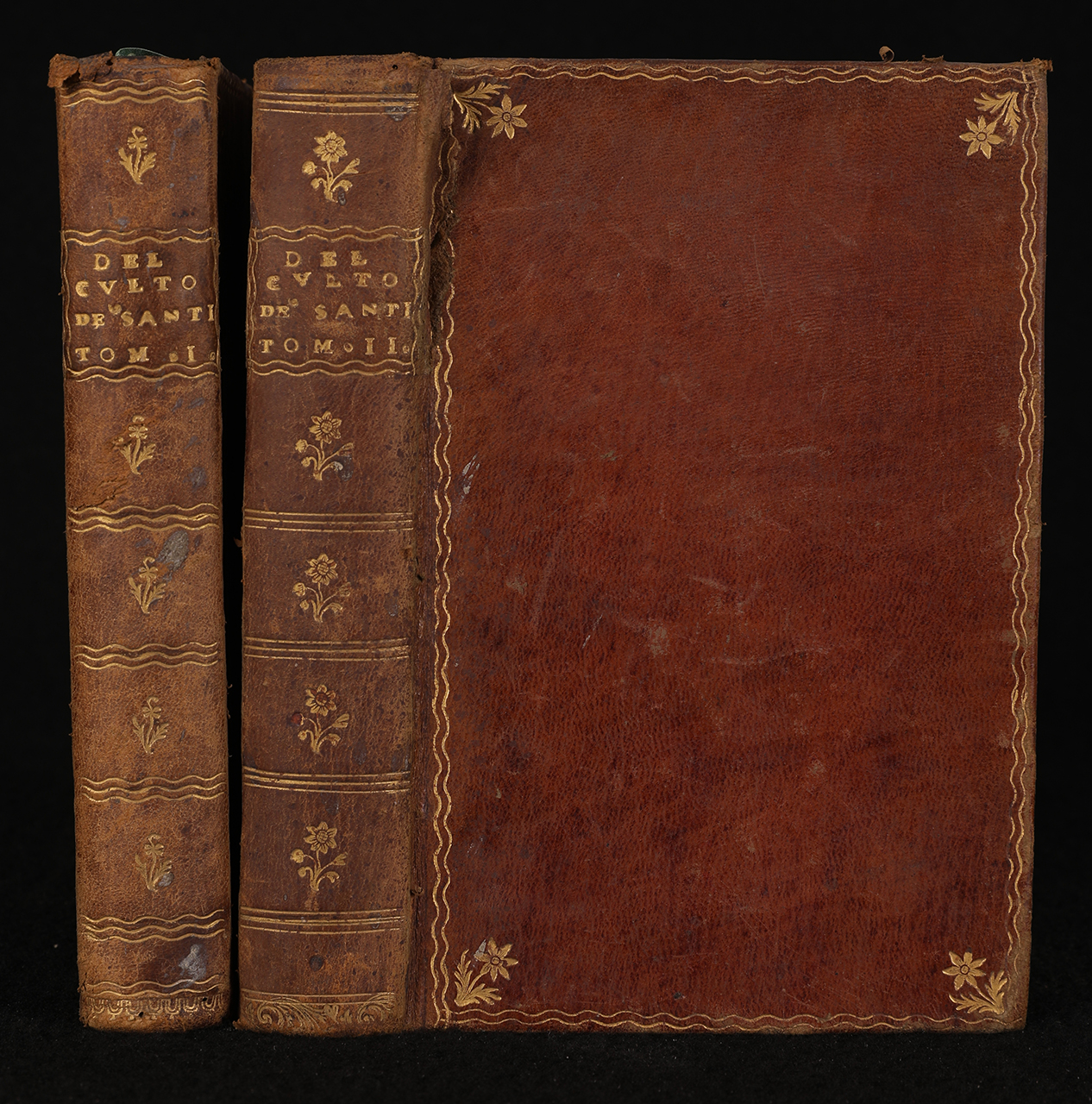 legatura piena, serie - ambito italiano (seconda metà XVIII)