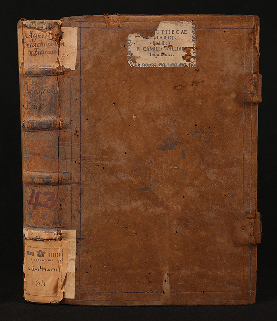 legatura piena, opera isolata - ambito italiano (primo quarto XVI)