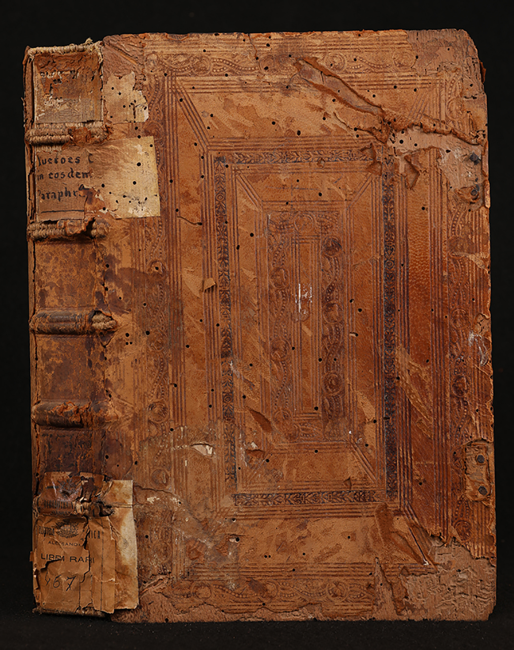 legatura piena, opera isolata - ambito italiano (prima metà XVI)