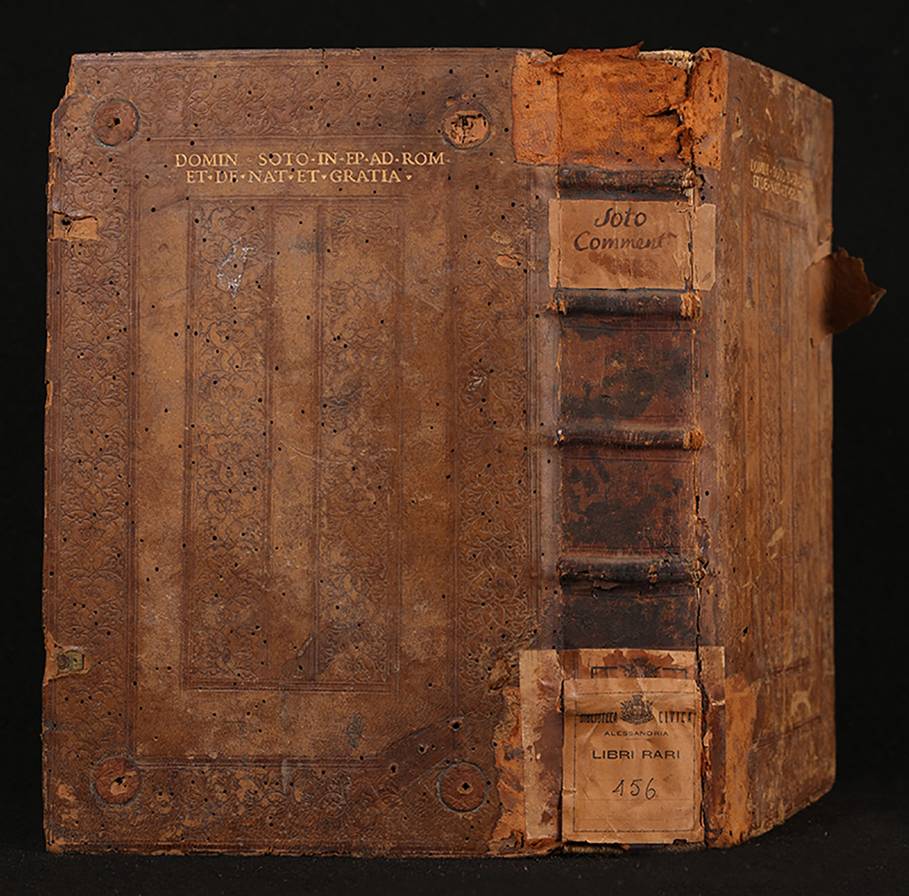 legatura piena, opera isolata - ambito italiano (terzo quarto XVI)