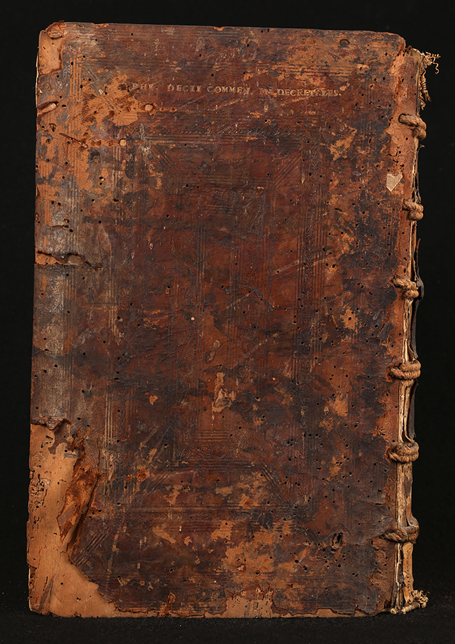 legatura piena, opera isolata - ambito italiano (ultimo quarto XVI)