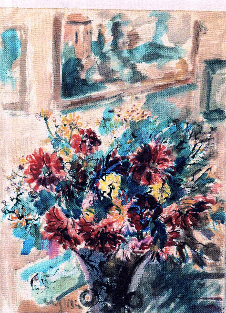 Fiori (dipinto) di De Pisis Filippo (secondo quarto sec. XX)