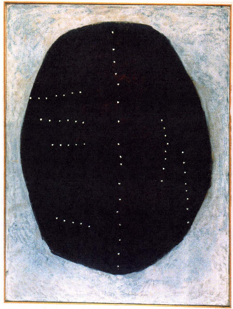 Concetto spaziale (dipinto) di Fontana Lucio (sec. XX)