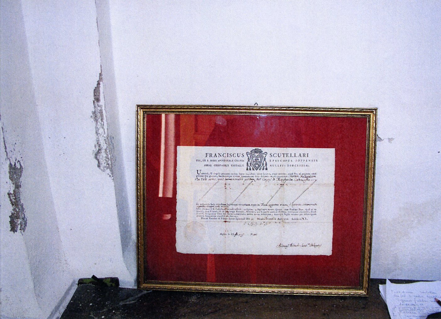 autentica di reliquia - ambito Africa orientale (fine sec. XVIII)