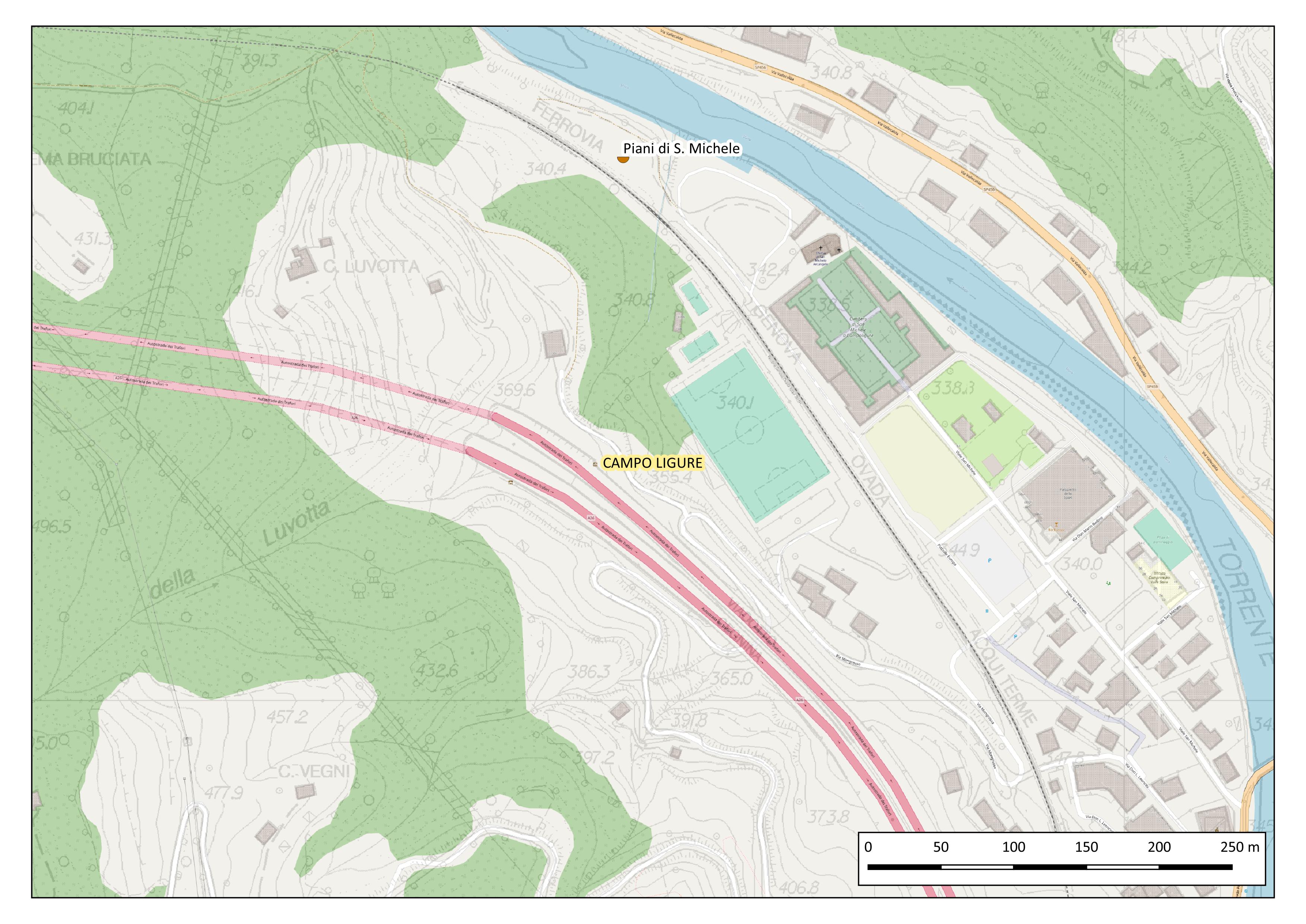 Piani di S. Michele (area di materiale mobile, area di materiale eterogeneo) - Campo Ligure (GE)  (PERIODIZZAZIONI/ STORIA/ Eta' antica/ Eta' romana)