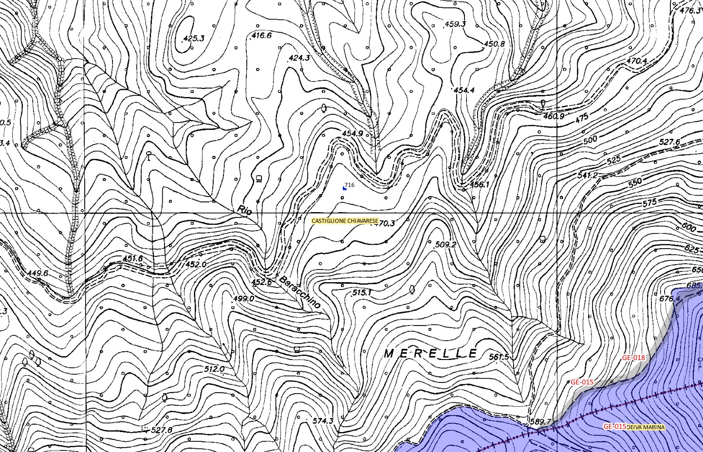 Vetreria (luogo di attività produttiva, vetreria) - Castiglione Chiavarese (GE)  (PERIODIZZAZIONI/ STORIA/ Età medievale)