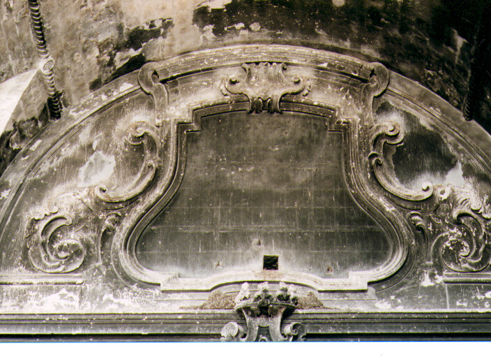 decorazione plastica - ambito Italia meridionale (metà sec. XVIII)