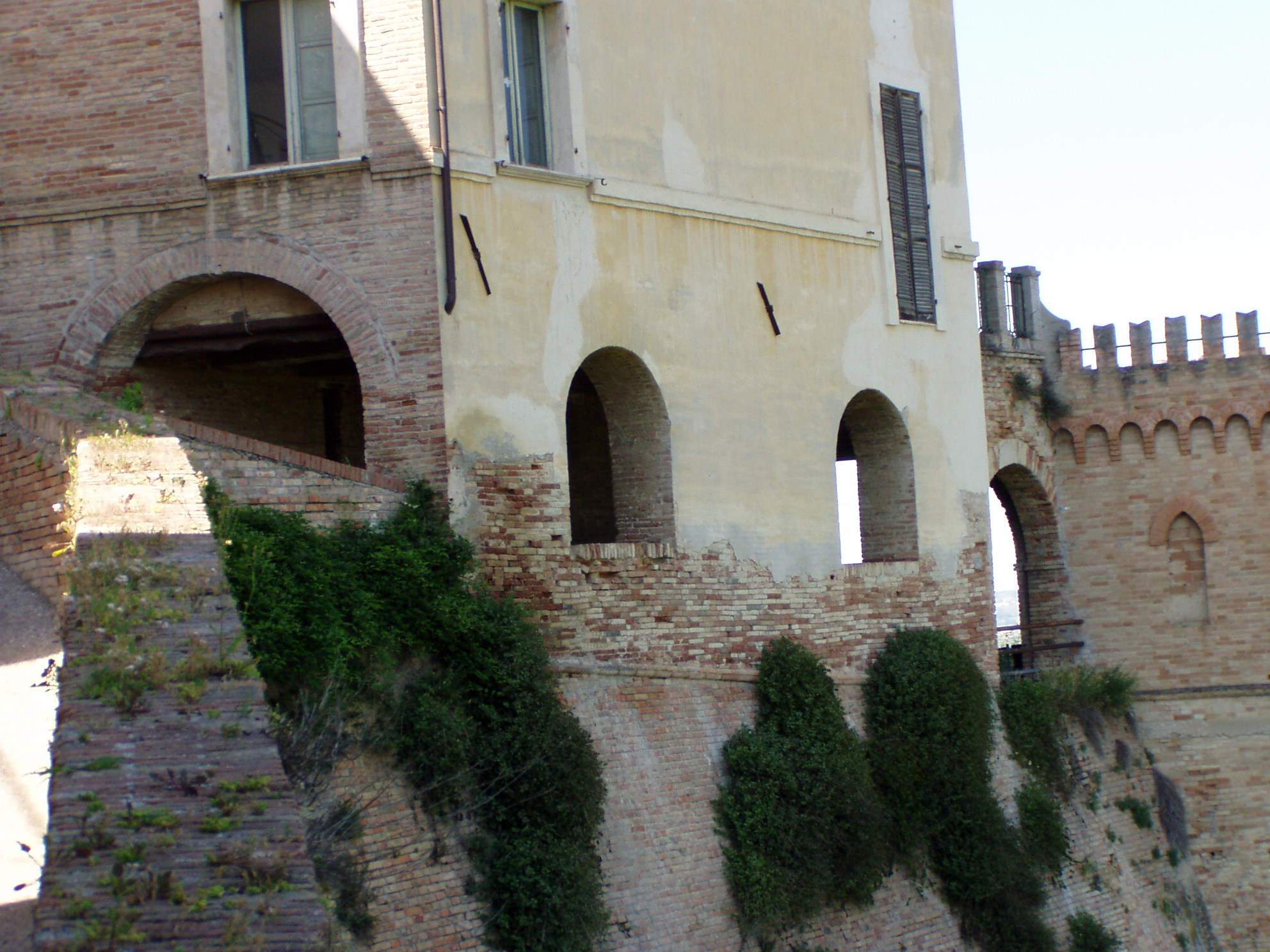 Loggia sulle mura castellane (loggia) - Cartoceto (PU) 