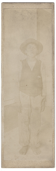 bambini di strada - Cagliari - Sardegna (positivo) di Murgia, Efisio (attribuito), Carrara, Mario (fine XIX-XX)