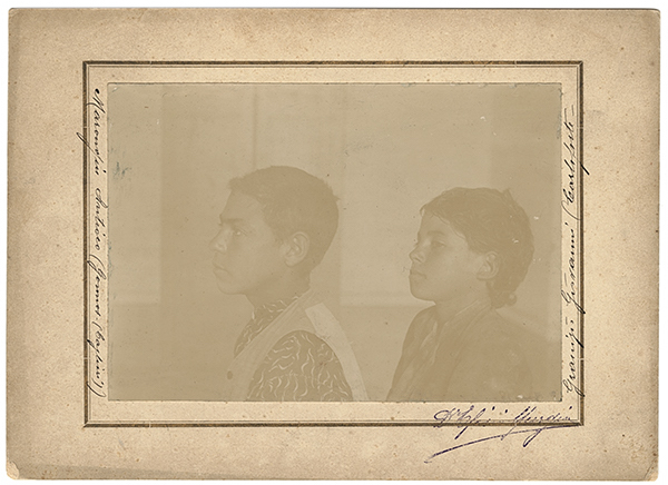 Murgia, Efisio -Carrara, Mario - Ritratti fotografici - Delinquenza, Minori - Antropologia - Antropologia Criminale (positivo) di Murgia, Efisio (attribuito), Carrara, Mario (fine XIX-XX)