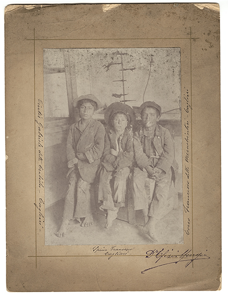 Murgia, Efisio -Carrara, Mario - Ritratti fotografici - Delinquenza, Minori - Antropologia - Antropologia Criminale (positivo) di Murgia, Efisio (attribuito), Carrara, Mario (fine XIX-XX)