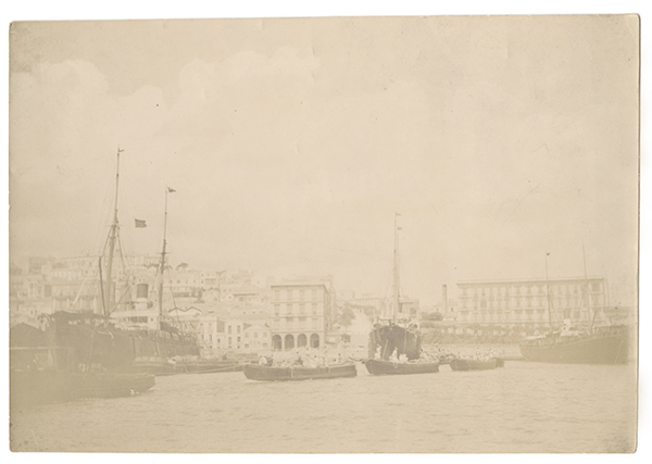 Paesaggio- Porti- Cagliari - Sardegna (positivo) di Murgia, Efisio (attribuito), Carrara, Mario (fine XIX-XX)