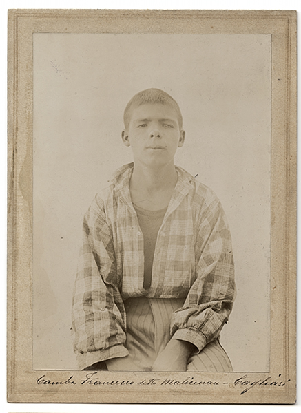 Murgia, Efisio -Carrara, Mario - Ritratti fotografici - Delinquenza, Minori - Antropologia - Antropologia Criminale (positivo) di Murgia, Efisio (attribuito), Carrara, Mario (fine XIX-XX)